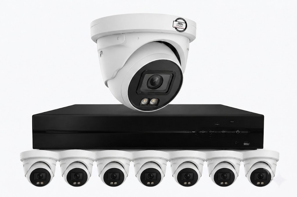 Complete 4K security camera system